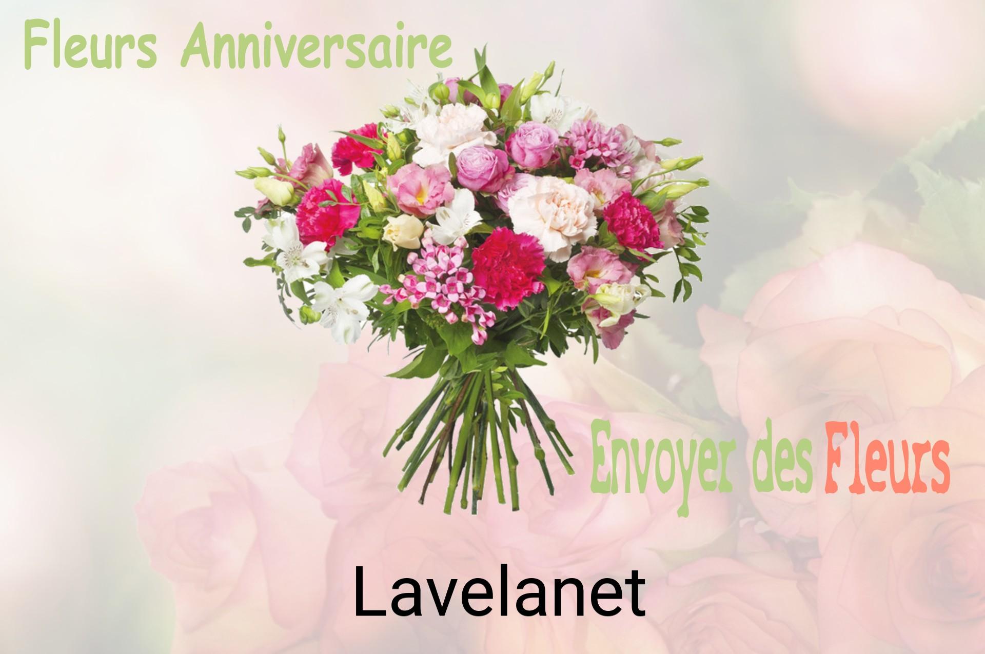 Bouquet de fleurs d’anniversaire livré à Lavelanet